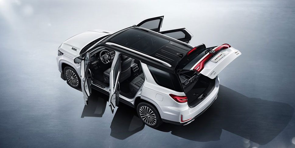 TRAC CHANG CS95 0000 CS95 trunk open